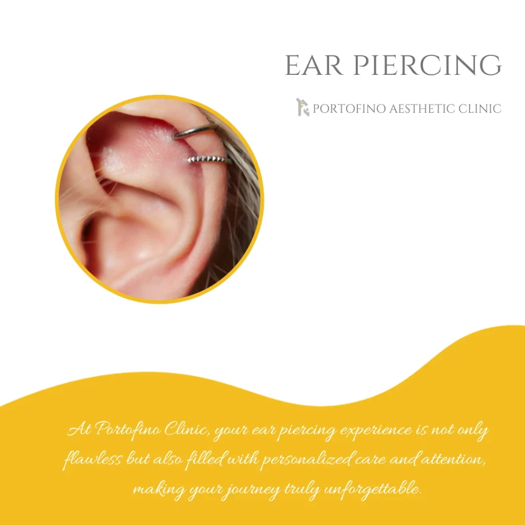 Best Ear Piercing in Dubai - Portofino Clinic