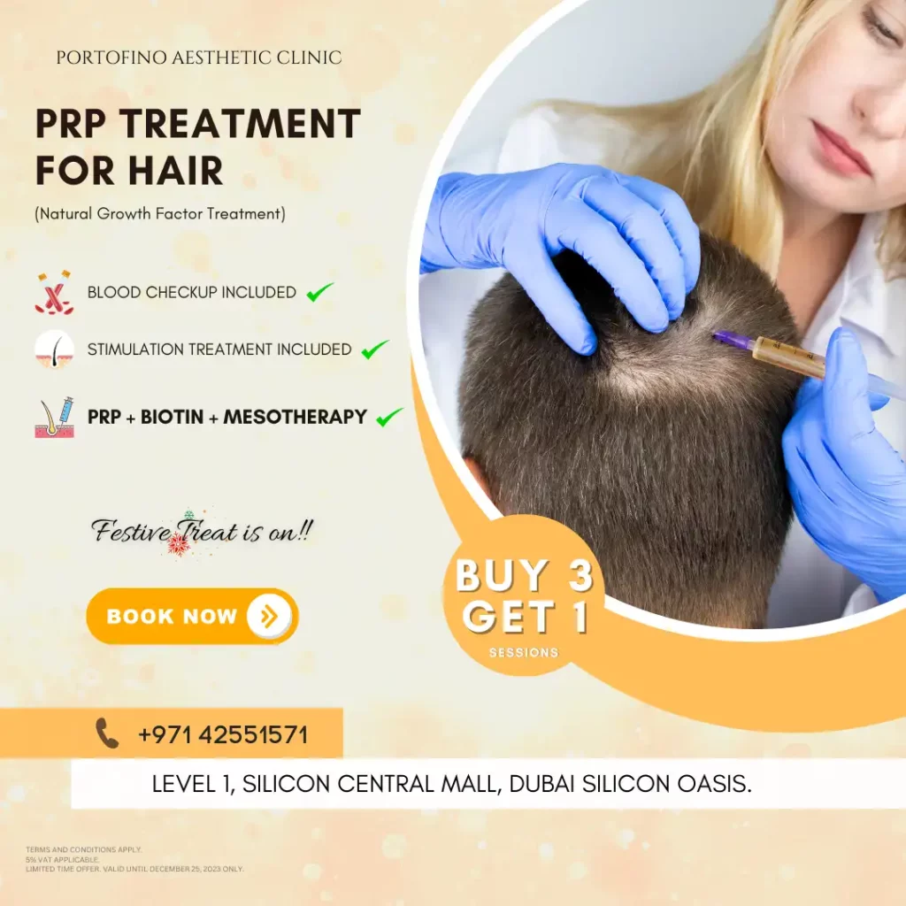 PRP Hair Treatment for Men - Portofino Aesthetic Clinic